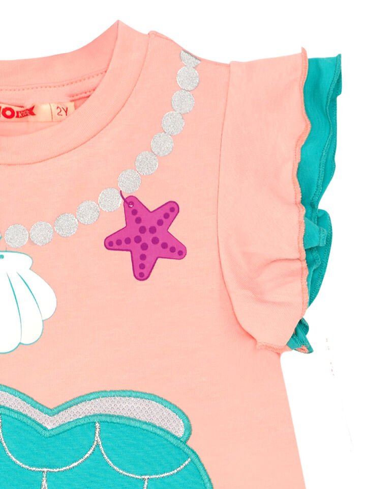 Denizkızı Pembe Kız Çocuk Elbise 6 Y - Pembe