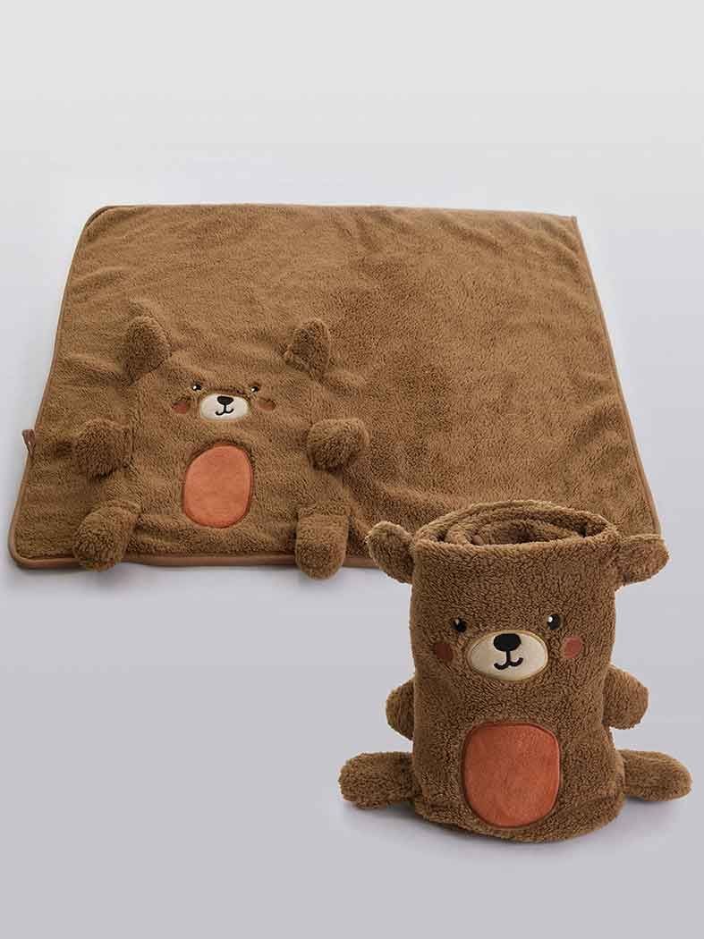 Ayıcıklı Unisex Bebek Battaniye