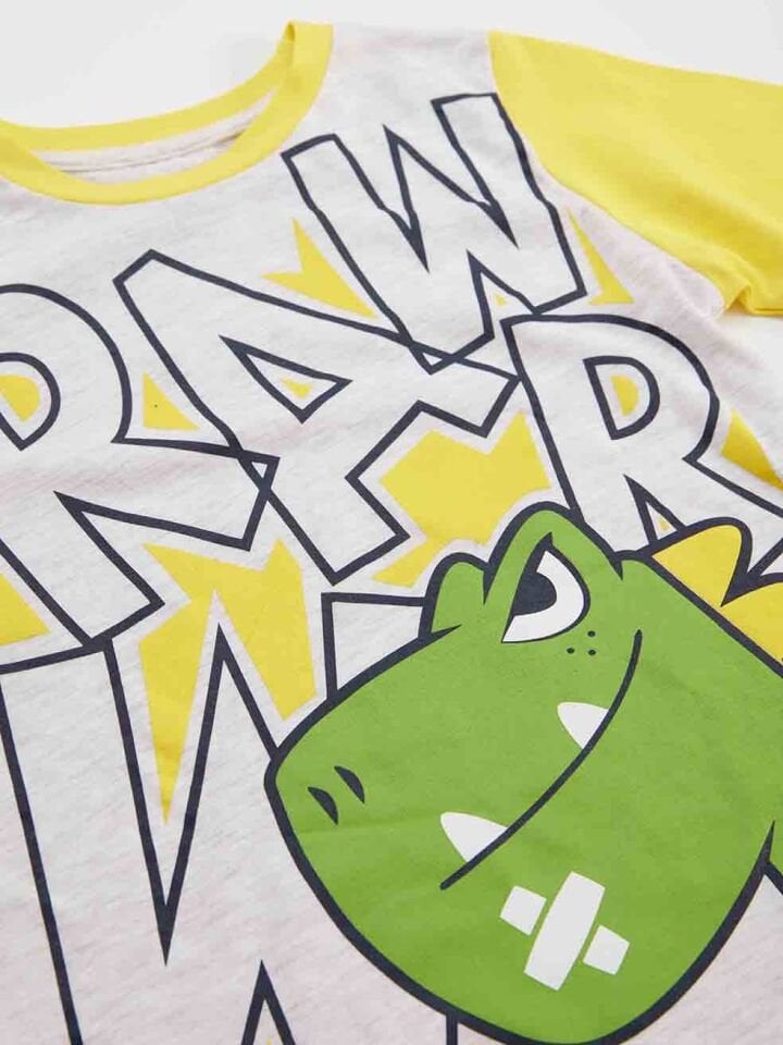 Rawr Dino Erkek Çocuk T-shirt Pantolon Takım