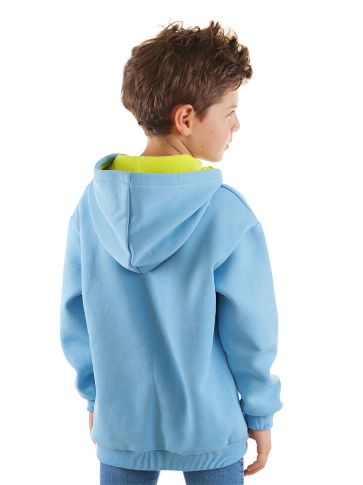 Cool Bear Erkek Çocuk Sweatshirt 7 Y - Mavi