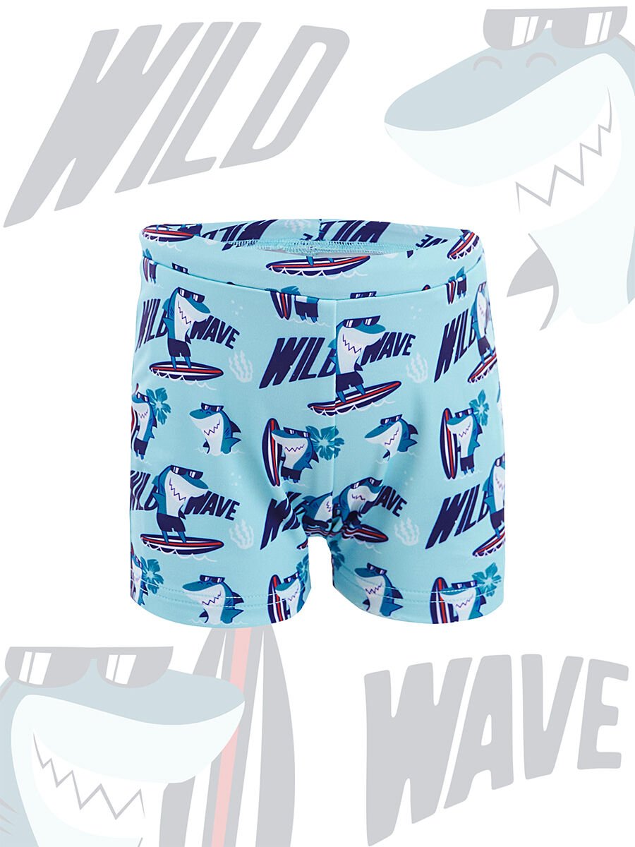 Shark Erkek Çocuk Şort Mayo 6-7 Y - Mavi