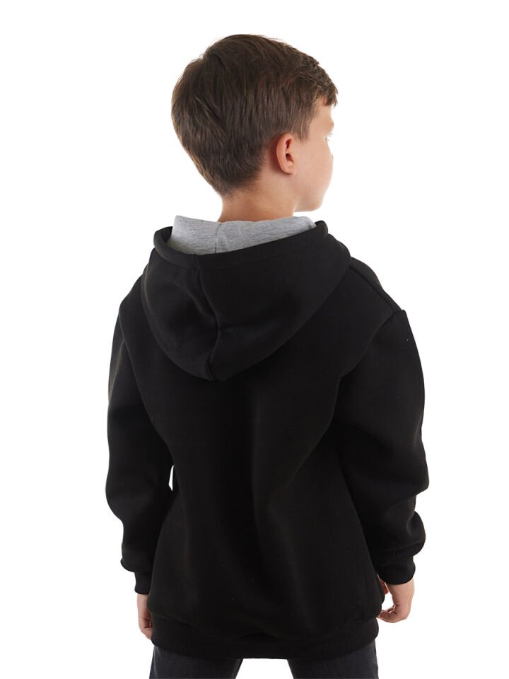 Dino Research Erkek Çocuk Sweatshirt 7 Y - Siyah