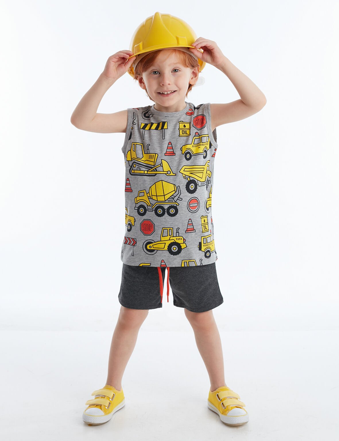 Trucks Erkek Çocuk T-shirt Şort Takım