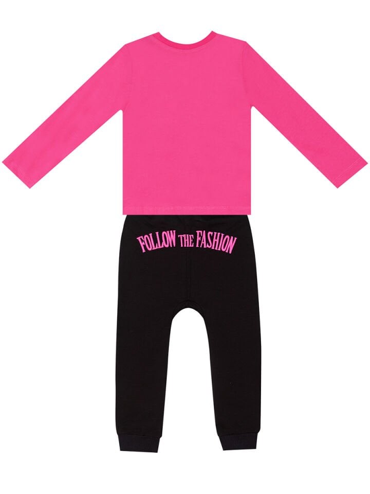 Zebra Fashion Kız Çocuk T-shirt Pantolon Takım