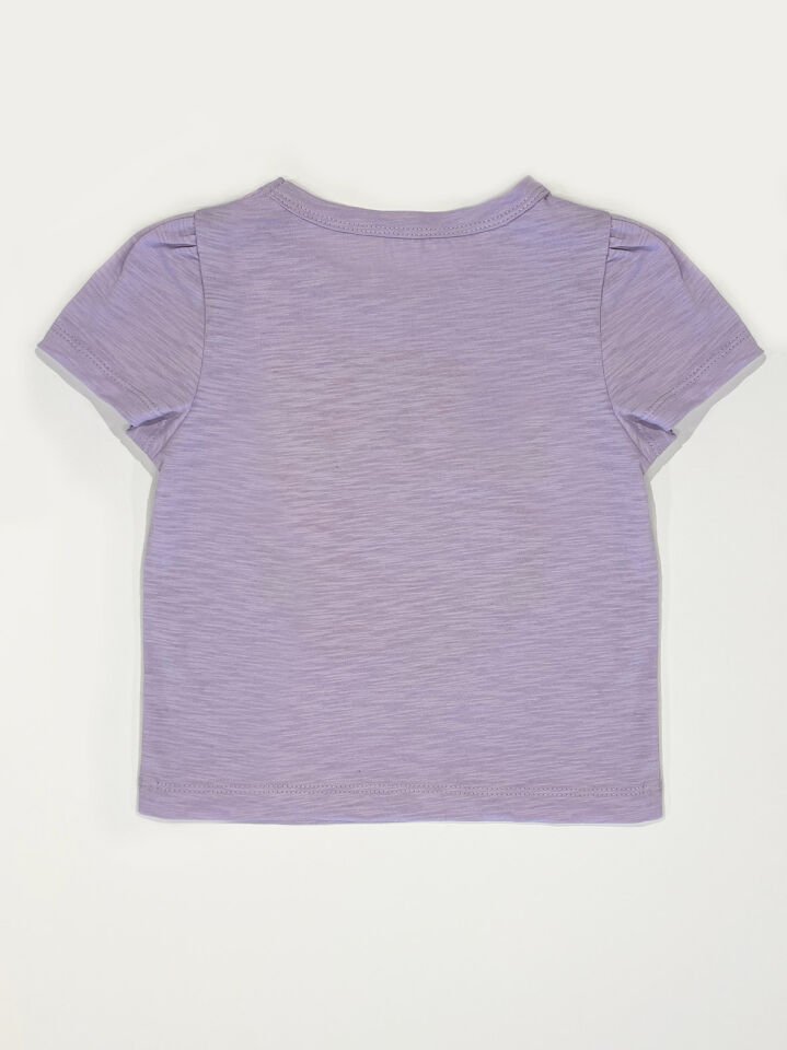 Unicorn Lila Kız Çocuk T-shirt 5 Y - Lila