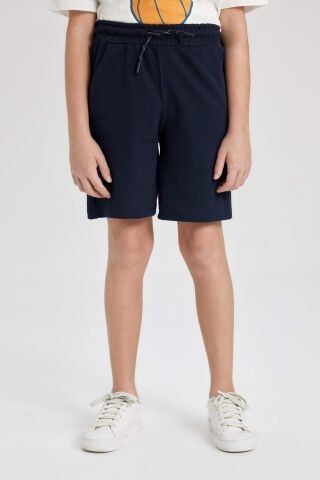Erkek Çocuk Pike Basic Bermuda Şort
