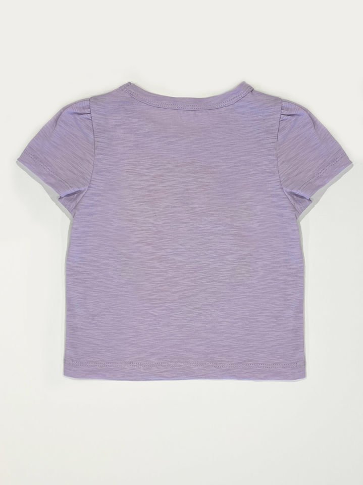 Unicorn Lila Kız Çocuk T-shirt 8 Y - Lila