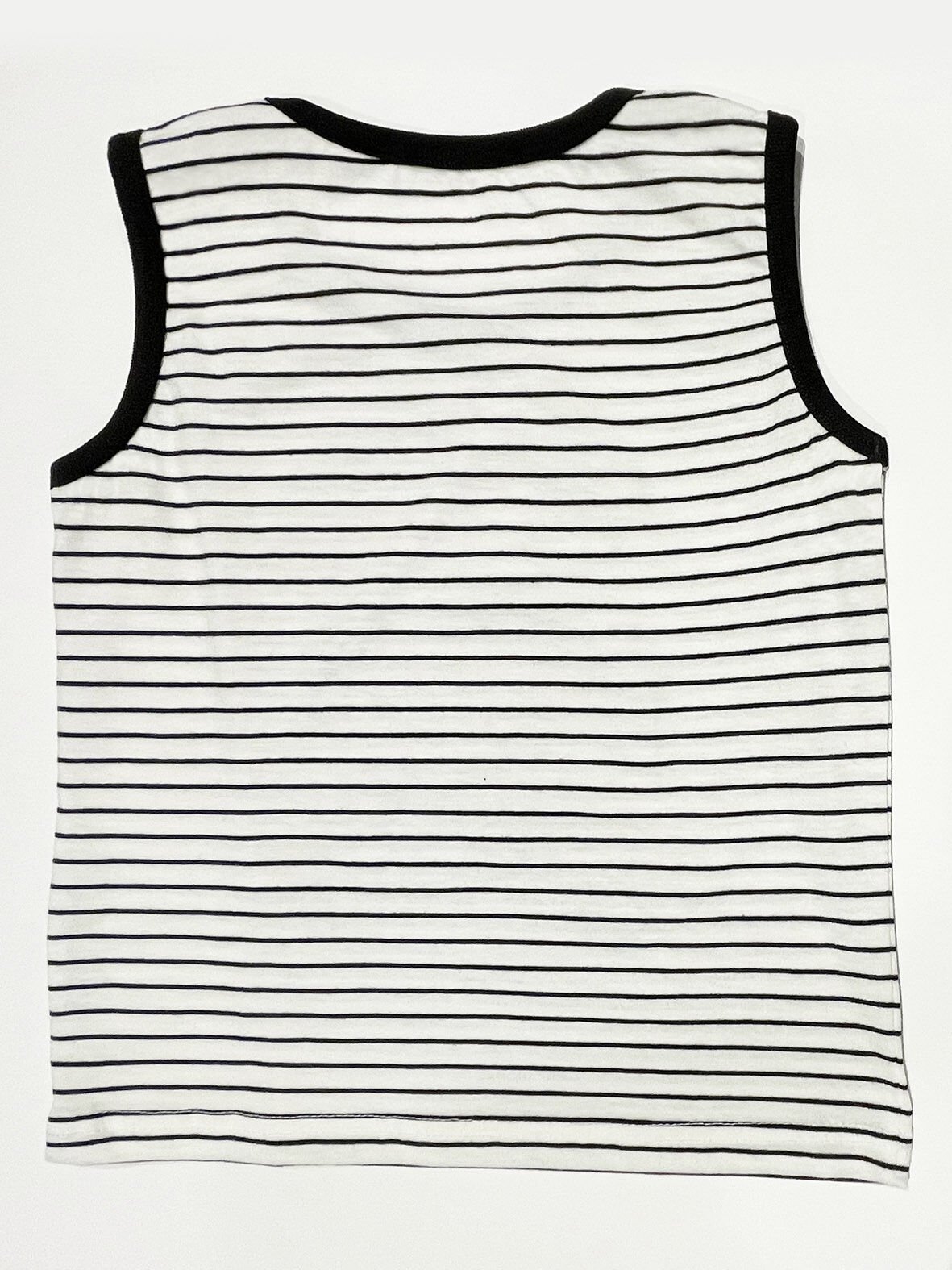 Taksi Erkek Çocuk Çizgili Kolsuz T-shirt