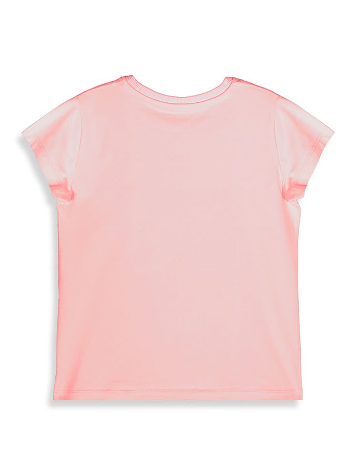 Ayı Şapkalı Kız Çocuk T-shirt Tayt Takım 2Y - Pembe