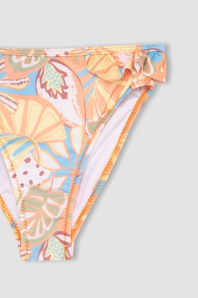 Kız Çocuk Desenli Bikini Takımı