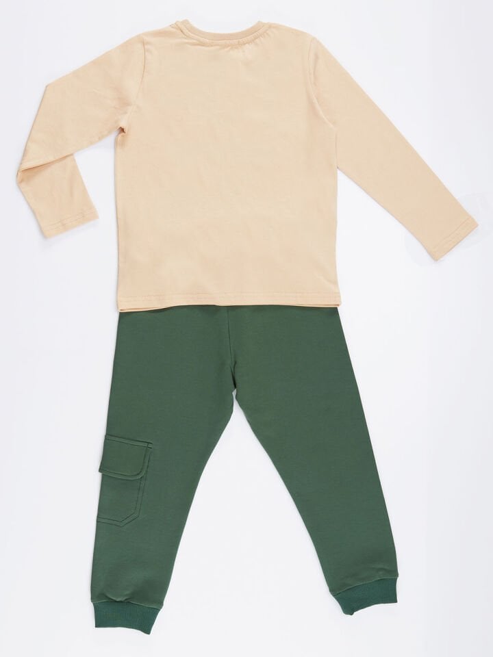Up Dozer Erkek Çocuk T-shirt Pantolon Takım