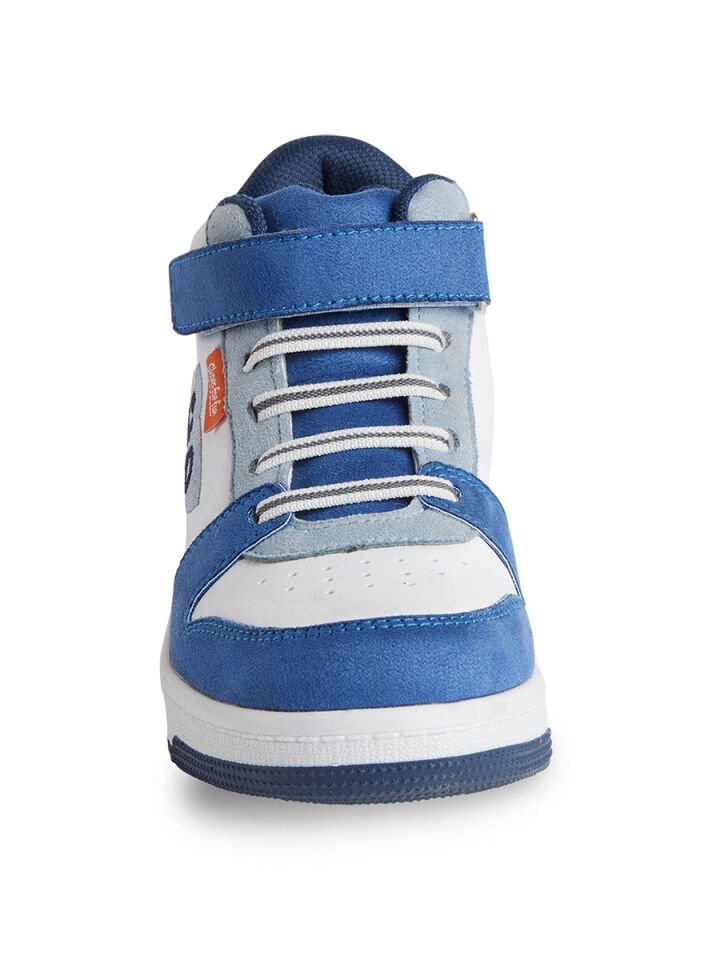 Roket Erkek Çocuk Beyaz Sneakers Spor Ayakkabı 31 N - Beyaz, Mavi