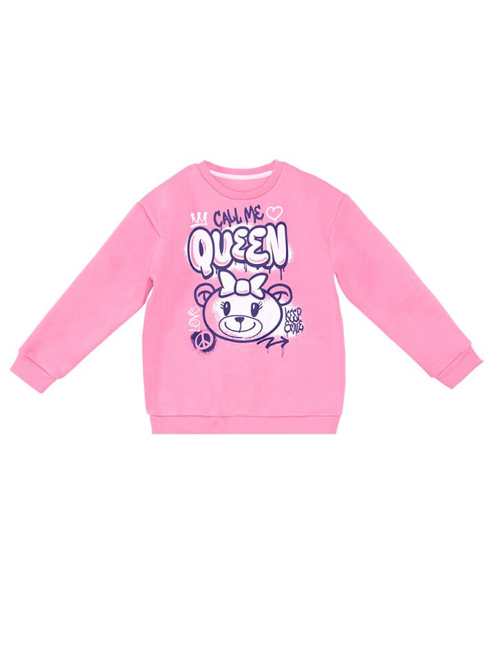 Queen Bear Kız Çocuk Eşofman Takım 3 Y - Pembe