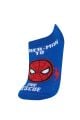 Erkek Çocuk Marvel Spiderman 3'lü Pamuklu Patik Çorap