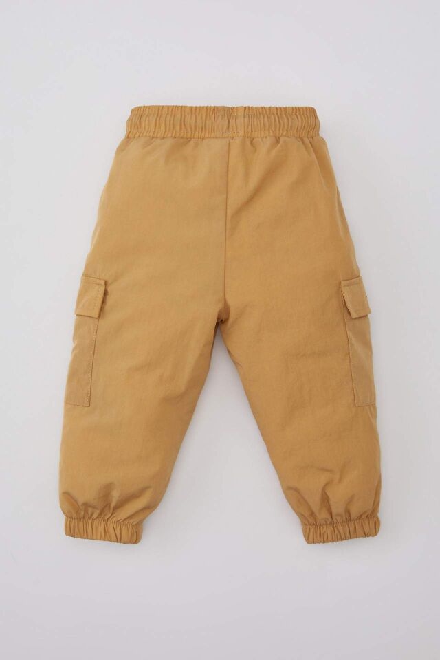 Erkek Bebek Kargo Fit Gabardin Pantolon