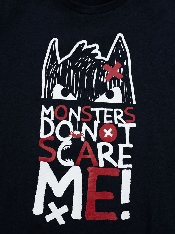 Don't Scare Erkek Çocuk T-shirt Pantolon Takım