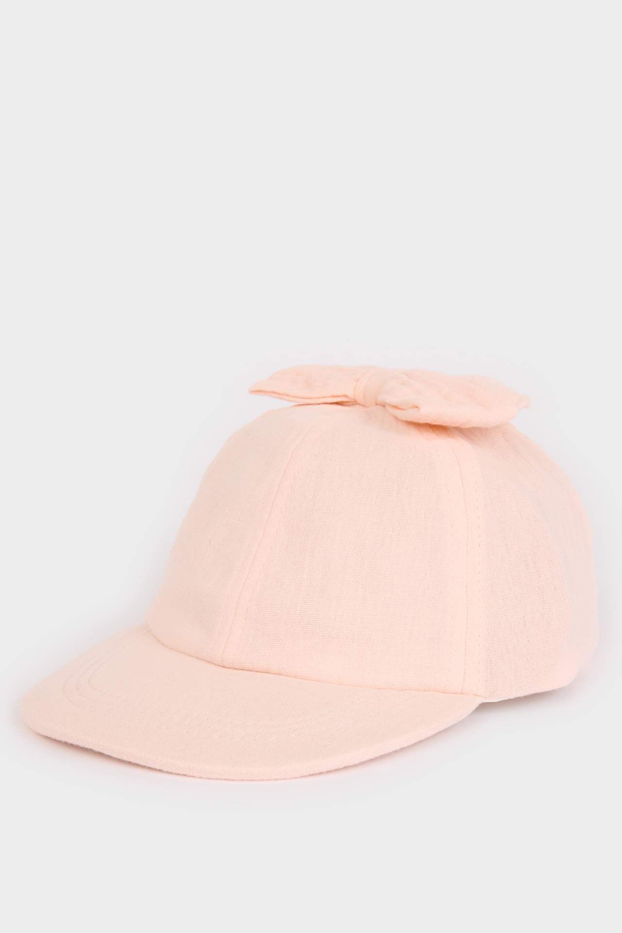 Kız Bebek Müslin Cap Şapka