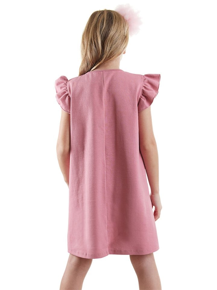 Lilycorn Kız Çocuk Pembe Yazlık Elbise 8 Y - Pembe