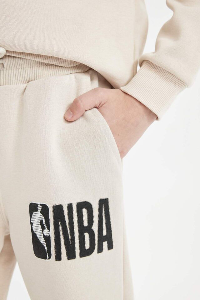 Erkek Çocuk NBA Current Teams Beli Paçası Lastikli Jogger Eşofman Altı