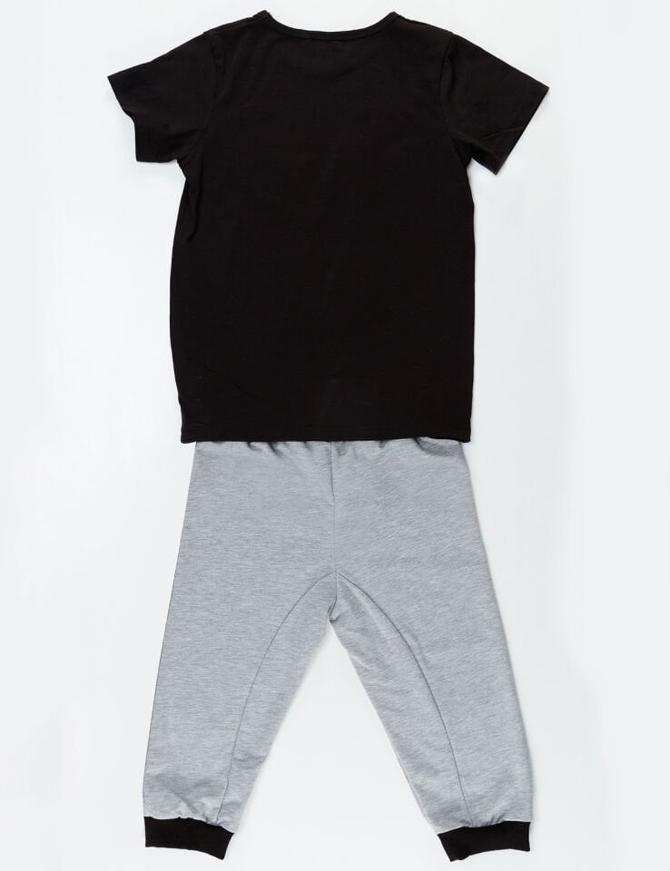 4 Cars Erkek Çocuk T-shirt Kapri Şort Takım