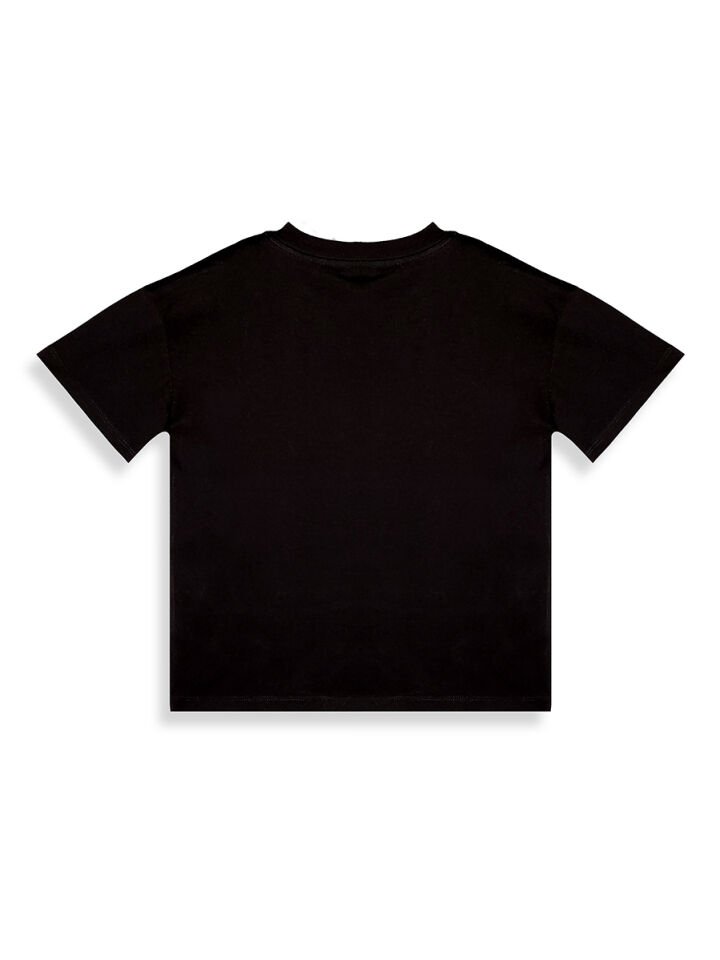 Kaplan Erkek Çocuk T-shirt Şort Takım 5Y - Siyah