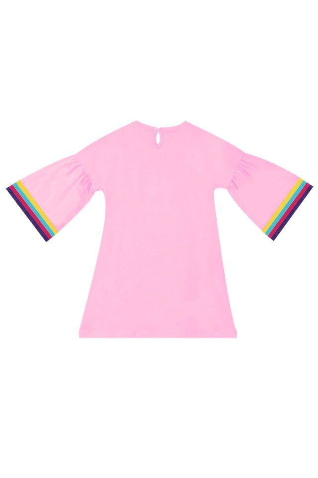 Unicorn Star Kız Çocuk Elbise 3 Y - Pembe