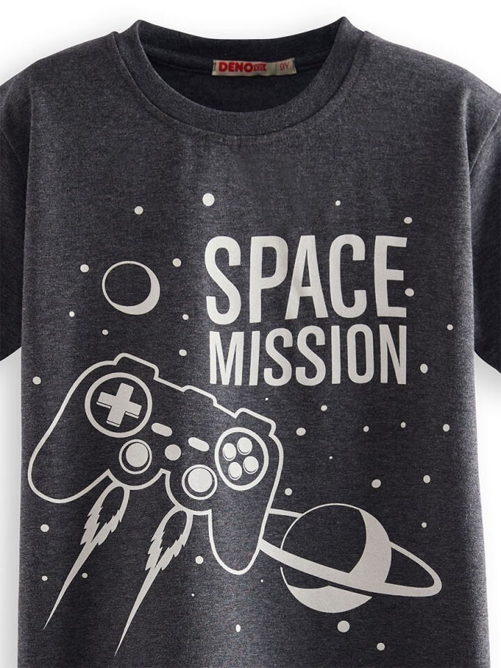 Start Game Erkek Çocuk 2'li T-shirt Takım