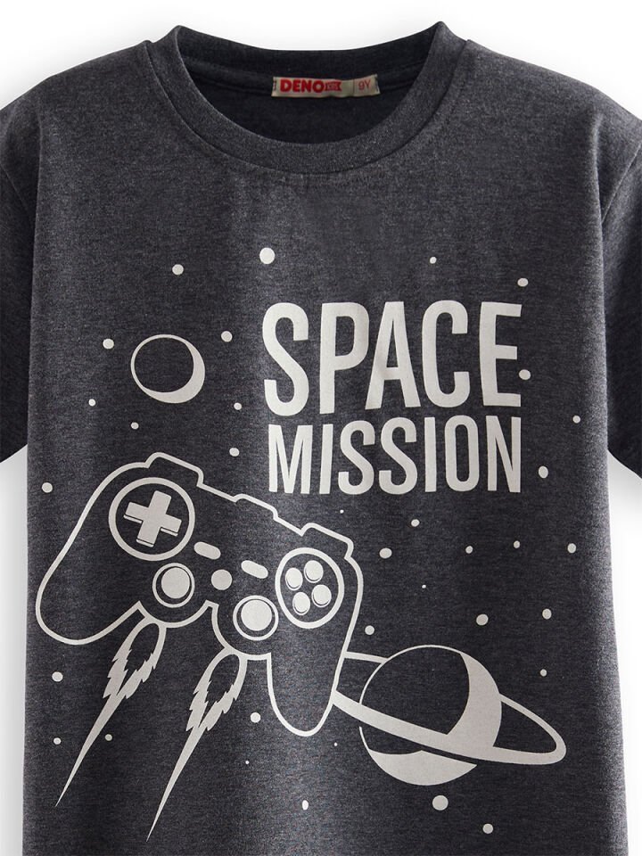 Start Game Erkek Çocuk 2'li T-shirt Takım