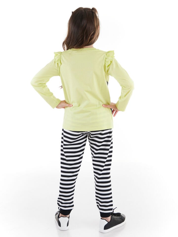 Hello Pandacorn Kız Çocuk T-shirt Pantolon Takım 8 Y