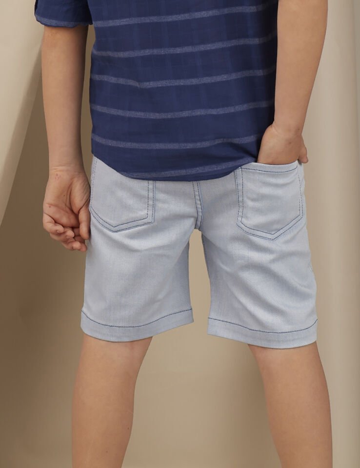 Denim Look Erkek Çocuk Şort 6 Y - Mavi