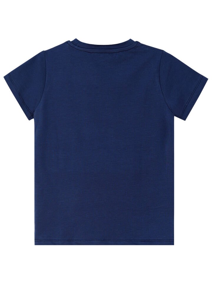 Alfabe Erkek Çocuk T-shirt Şort Takım 3 Y - Lacivert, Mavi