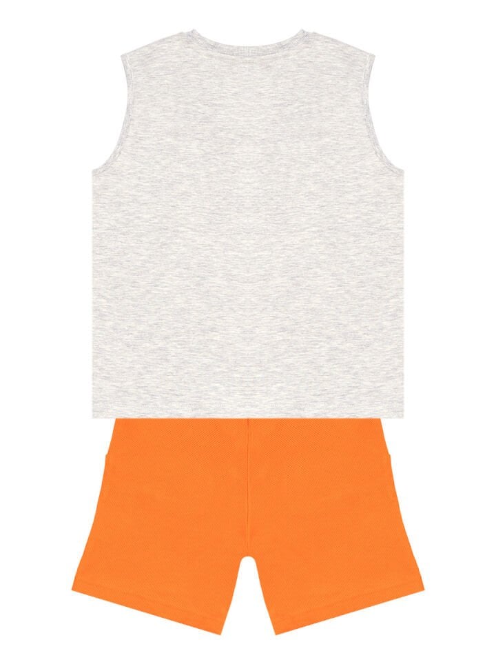 Kaykay Dino Erkek Çocuk T-shirt Şort Takım