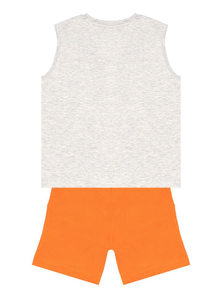 Kaykay Dino Erkek Çocuk T-shirt Şort Takım