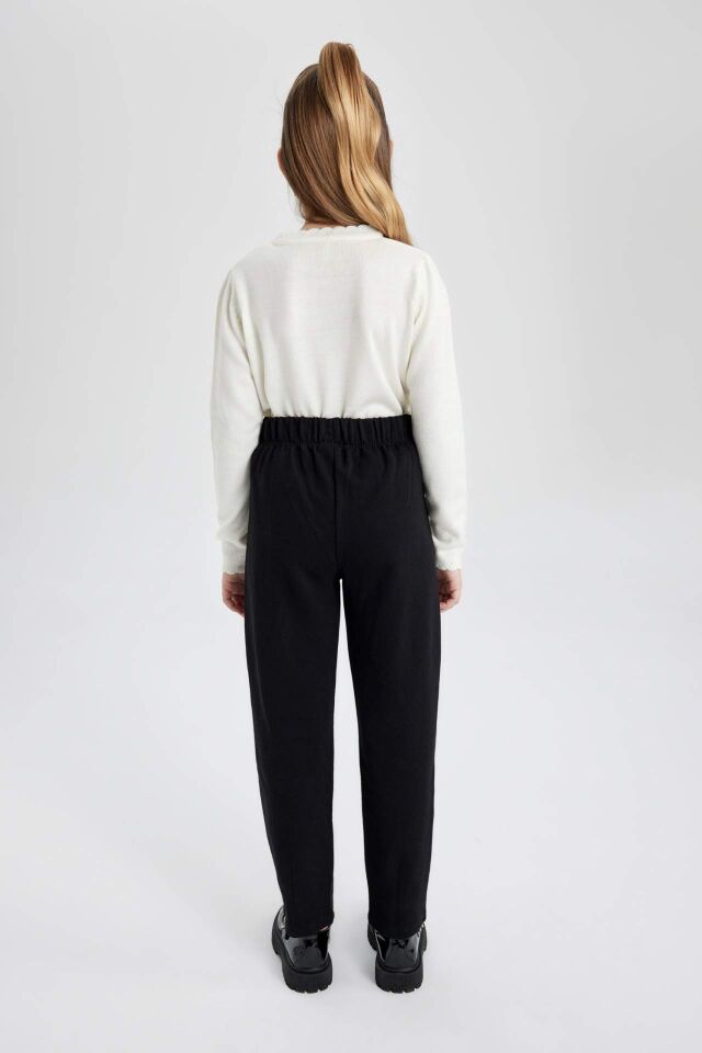 Kız Çocuk Straight Fit Pantolon