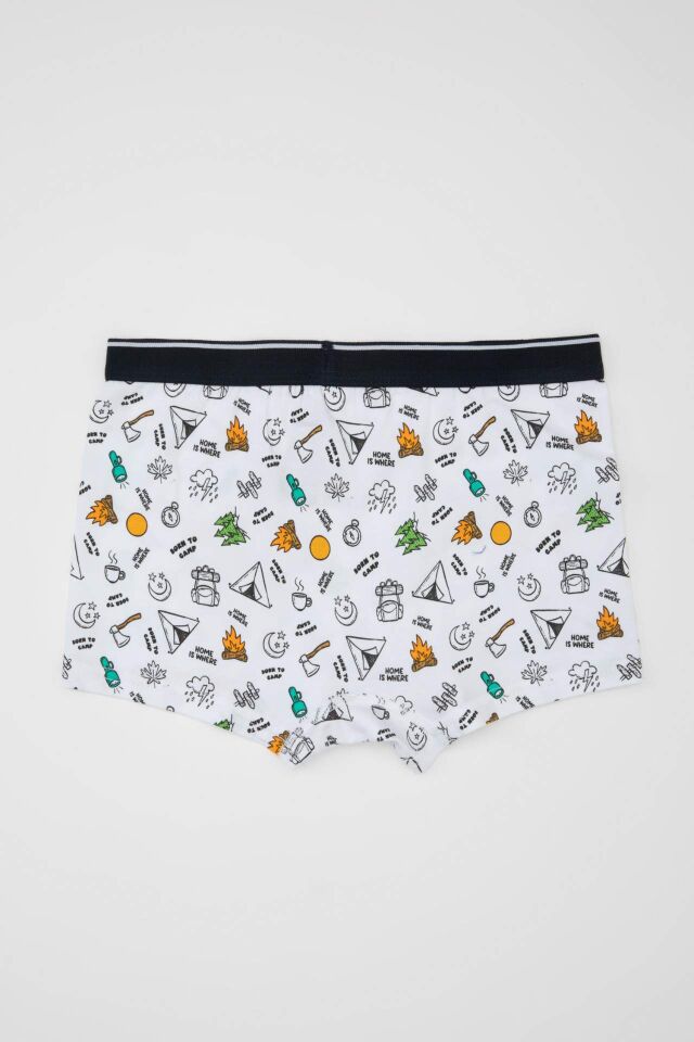Erkek Çocuk Desenli 3'lü Boxer
