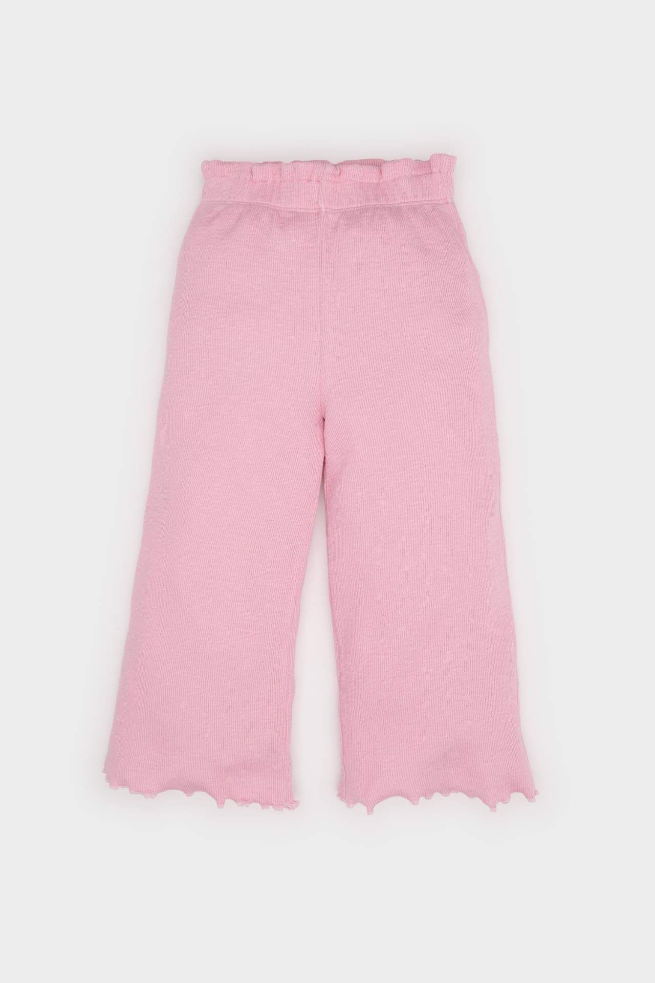 Kız Bebek Wide Leg Geniş Bol Paça Fitilli Kaşkorse Pantolon