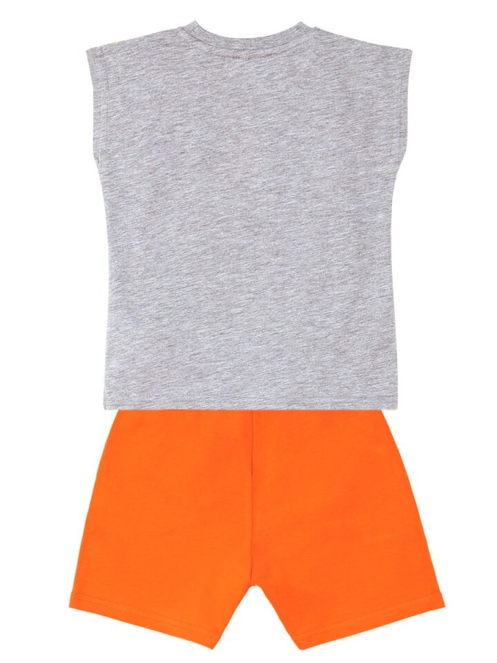 T-Rex Alev Erkek Çocuk T-Shirt Şort Takım