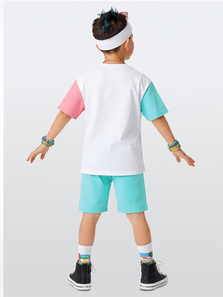 Monster Dudes Erkek Çocuk T-shirt Şort Takım 3Y - Beyaz