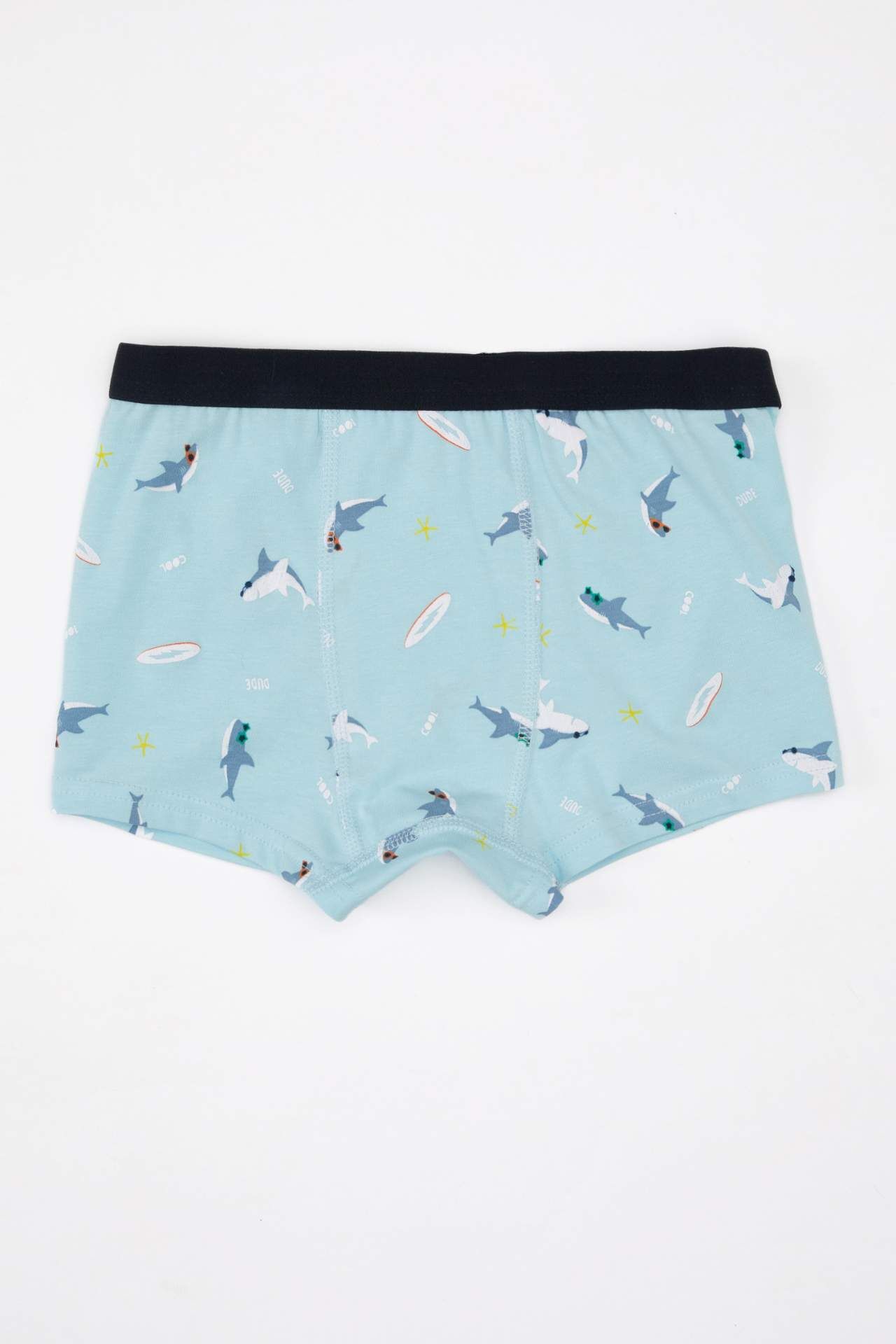 Erkek Çocuk Desenli 3'lü Boxer