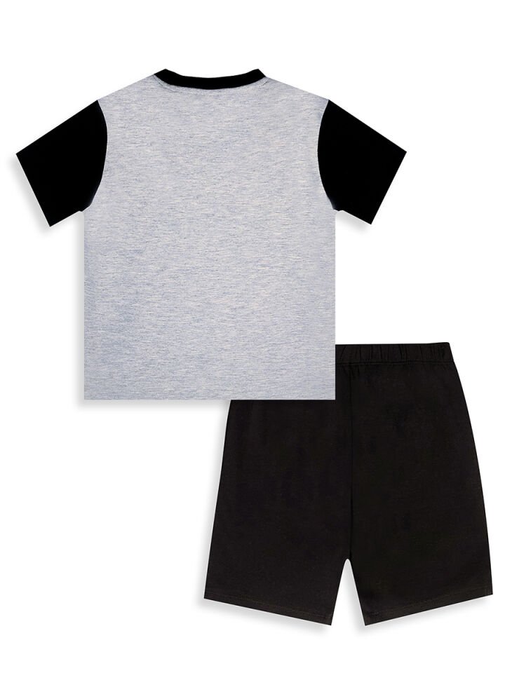 İnşaat Araçları Erkek Çocuk T-shirt Şort Takım