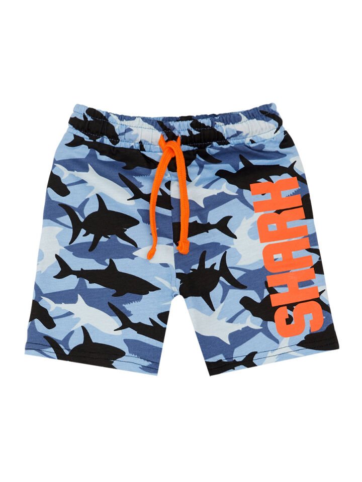 Köpekbalığı Erkek Çocuk T-shirt Şort Takım