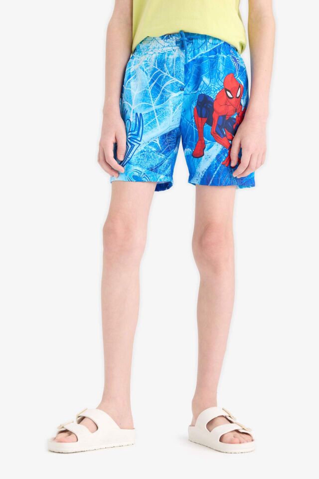 Erkek Çocuk Marvel Spiderman Deniz Şortu