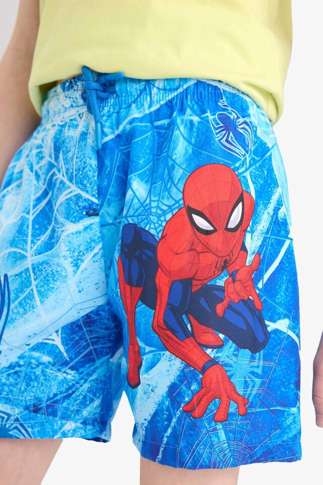 Erkek Çocuk Marvel Spiderman Deniz Şortu