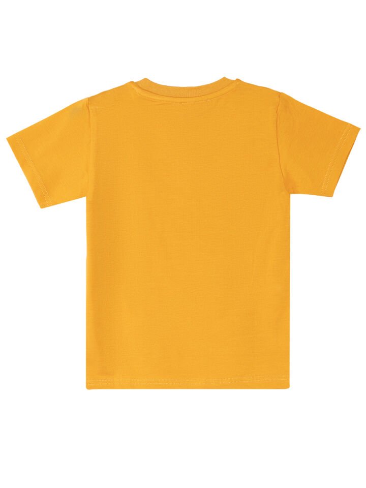 Up Kepçe Erkek Çocuk T-Shirt Şort Takım 3 Y - Haki, Hardal
