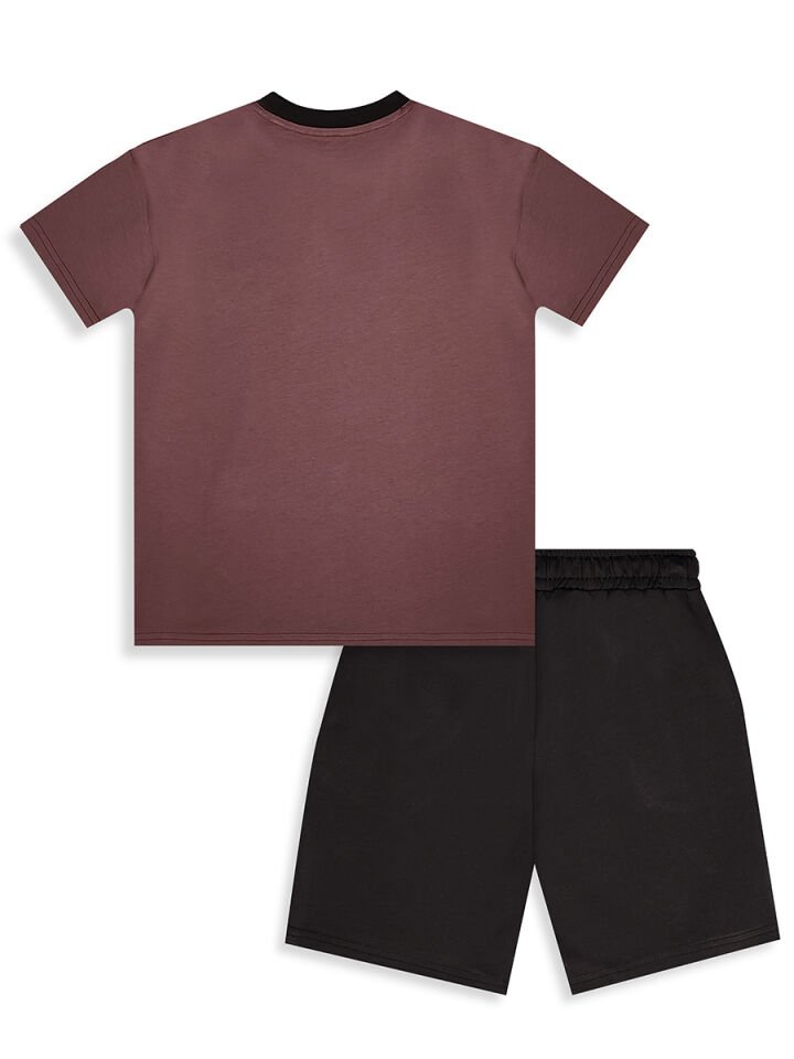 Smile Erkek Çocuk T-shirt Şort Takım