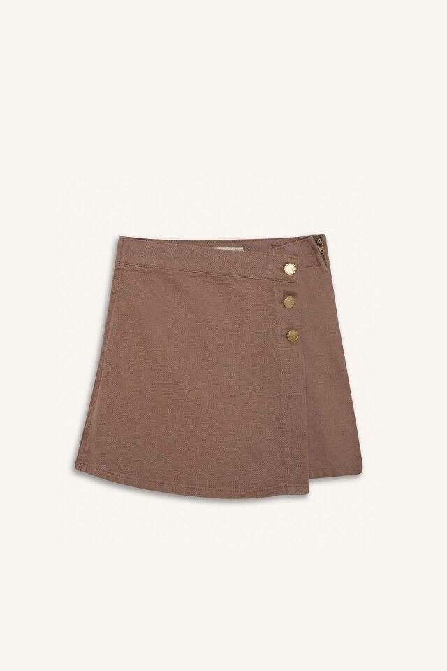 Kız Çocuk Gabardin Şort Etek