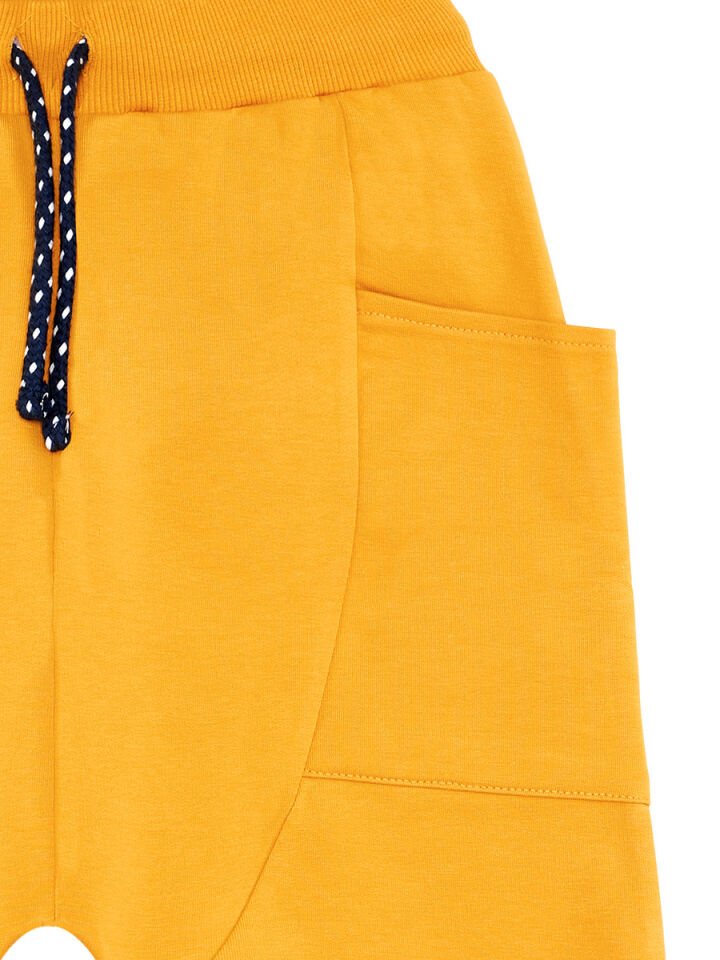 Denizci Dino Erkek Çocuk T-shirt Kapri Şort Takım