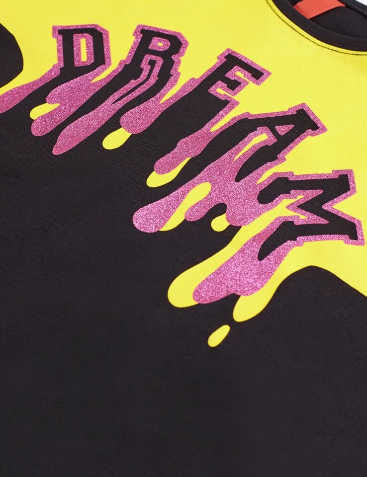 Dream Cream Kız Çocuk T-shirt Şort Takım