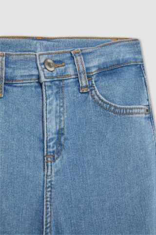 Erkek Çocuk Straight Fit Standart Paça Jean Basic Pantolon