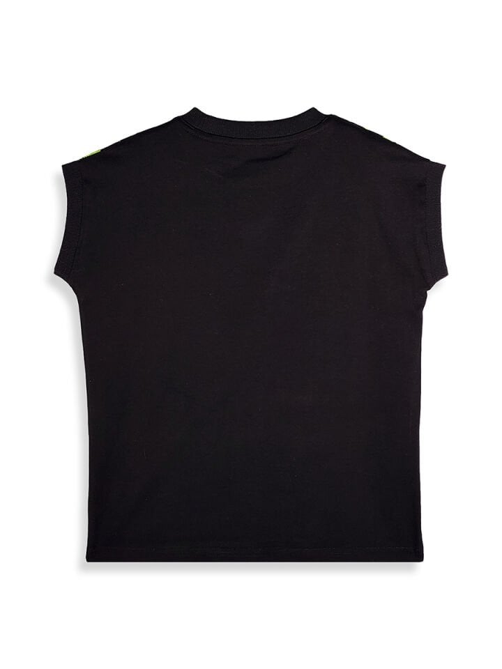 Out Of World Erkek Çocuk T-shirt Şort Takım 4Y - Siyah